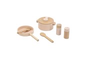 Rollelek - Trixie Wooden Cooking Set - Mrs. Rabbit - 36-813