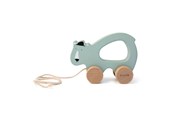 Babyleker - Trixie Wooden Pull Figure - Mr. Polar Bear - 36-176