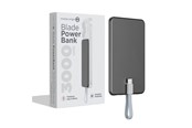 Nødlader - Mobile Origin Blade PowerBank 3000mAh grey Nødlader - Grey - 3000 mAh - PBB-3KC-GRY