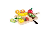 Treleker - Tidlo Wooden Cutting Fruit Play Set 16 pieces. - T0216