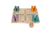 Brettspill & Puslespill - Small Foot - Wooden Ludo Game Dino - 12619