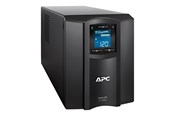 Strømkabel (ekstern) - APC Smart-UPS C - UPS - line interactive IEC C13 outlets tower SmartConnect port AVR graphic LCD - 600 Watt - 1000 VA - SMC1000ICR