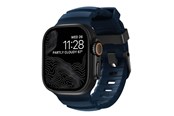 Smartklokke - Tilbehør - Nomad Rocky Point Band for Apple Watch 49/45/44/42mm - Black/Atlantic - NM014827858