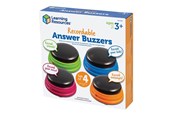 Lek & Lær - Learning Resources Recordable Answer Buzzers (Set of 4) - LER 3769