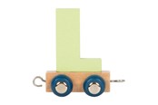 Barnerom - Small Foot - Wooden Letter Train Polar - L - 12582