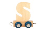 Barnerom - Small Foot - Wooden Letter Train Polar - S - 12589