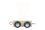 Barnerom - Small Foot - Wooden Letter Train Polar - T - 12590