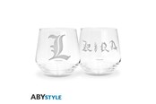 Reklameartikler - ABYstyle - DEATH NOTE 2 Glass Set Kira & L - Glass - ABYVER222