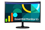 Skjerm - 24" Samsung S24D360GAU - S36GD Series - LED monitor - curved - Full HD (1080p) - 24" - LS24D360GAUXEN