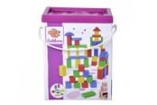 Babyleker - Eichhorn Wooden Blocks Colored 50pcs. - 100050161