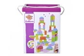 Babyleker - Eichhorn Wooden Blocks Colored 75pcs. - 100088011