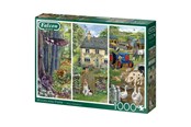 Puslespill - Jumbo Falcon Jigsaw Puzzle - Woodland Farm 1000pcs. Gulv - 1110500242