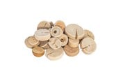 Byggesett - Colorations - Round Wood Discs 1kg - 31WD07