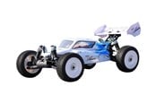 Fjernstyrt - Amewi Planet Pro 4WD Buggy RTR 1:8 2.4GHz White/Blue - 22299