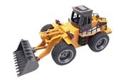 Fjernstyrt - Amewi Wheel Loader with Loading Shovel Scale 1:18 2.4GHz metal - 22304