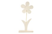 Byggesett - Creativ Company Wooden Flower with Base 26cm - 57931