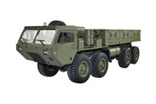 Fjernstyrt - Amewi US Military Truck 8x8 RTR 1:12 With Loading Area - Green - 22389