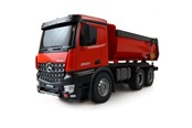 Fjernstyrt - Amewi Mercedes-Benz Arocs 6X4 Electric Model Truck 2.4GHz RTR Red - 22407