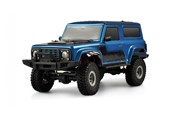 Fjernstyrt - Amewi AMX Rock AM18 Scale Crawler Off-Road Vehicle 4WD 1:18 RTR Blue - 22422