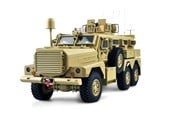 Fjernstyrt - Amewi US Military Vehicle MRAP 6x6 1:12 RTR with Light Sound & Smoke - 22428