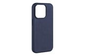 Mobil - Deksel og etui - FIXED MagLeather case iPhone 15 Pro Blue - FIXLM-1202-BL