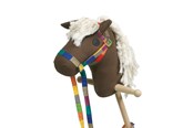 Dukker, Bamser & Utstyr - Goki Wooden Hobby Horse Brown - RA 200