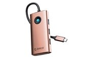 USB-hub - ORICO Type-C 6in1 HUB Multifunction Docking Station (rose gold) USB-hub - USB 3.0 - 6 porter - Gull - PW11-6PR-RG-EP