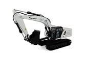 Fjernstyrt - Amewi Full metal hydraulic excavator G101H 1:16 RTR White - 22505