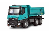 Fjernstyrt - Amewi Mercedes-Benz Lorry Tipper Pro Metal 2.4GHz RTR Teal - 22533