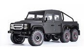 Fjernstyrt - Amewi AMXRock RCX10.3P Scale Crawler 6x6 Pick-Up 1:10 ARTR Grey - 22558