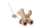 Babyleker - Goki Wooden Pull Animal Cat - 54864