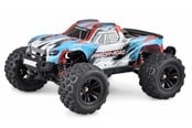 Fjernstyrt - Amewi Hyper Go Monster Truck Brushless 4WD 1:16 RTR Blue/White - 22627