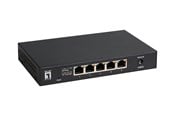 Switch/splitter - LevelOne GEU-0525 - switch - 5 ports - unmanaged - GEU-0525