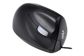 Mus - Spire Archer II - vertical mouse - USB - black - Vertical mouse - Optisk - 3 knapper - Svart - SP-M4002-USB