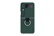 Mobil - Deksel og etui - Nillkin CamShield Silky case for Samsung Galaxy Z Flip 4 5G (green) - 6902048257245