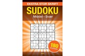 Kropp/sinn - Den store Sudoku - ekstra stor skrift - 9788775372683