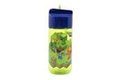 Reklameartikler - STOR - Water bottle with Straw for Kids 40436 430 ml Minecraft (green&blue) - Vannflaske - 40436