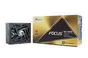 Strømforsyning (PSU) - Seasonic FOCUS GX-1000 (2024) Strømforsyning (PSU) - 1000 Watt - 135 mm - ATX 3.1 - 80 Plus Gold sertifisert - FOCUS-GX-1000-V4