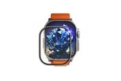 Smartklokke - Tilbehør - FIXED Metal frame Sapphire Glass Apple Watch Ultra 49mm - FIXGSAW-1029