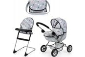 Dukker, Bamser & Utstyr - Bayer Design Doll's pram set (13707AB) - 13707AB