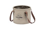 Dekorasjon - Naturehike 10L round collapsible bucket NH20SJ040 light brown - NH20SJ040