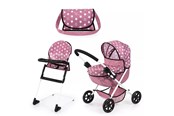 Dukker, Bamser & Utstyr - Bayer Design Doll's pram set (13776AB) - 13776AB