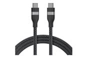 USB - Anker USB-C to USB-C Cable (1.8m 240W Upcycled-Braided) - Black - A82E2012