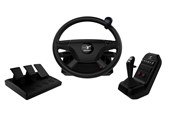 Spill - Tilbehør - Aerosoft Truck + Bus Wheel System - Wheel, gamepad and pedals set - PC - 16037