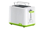 Brødrister - Braun Brødrister Breakfast1 HT1010GR - toaster - white/green - HT1010GR