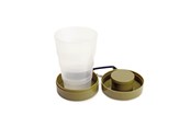 Camping - Kikkerland - Collapsible Tumbler w Pill Compart (CU340) - CU340