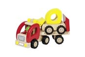 Treleker - Goki Wooden Truck Low Loader - 55963