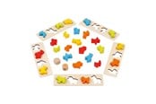 Babyleker - Goki Wooden Sorting Game Animals 25 pcs. - 56765