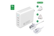 Mobil - Adaptere og ladere - 4smarts GaN FlexPro power adapter - 24 pin USB-C - 200 Watt - 4S544200