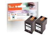 Printertilbehør blekk/toner - Peach TwinPack - 2-pack - black - compatible - remanufactured - ink cartridge (alternative for: HP 301) - Blekkpatron Svart - PI300-503